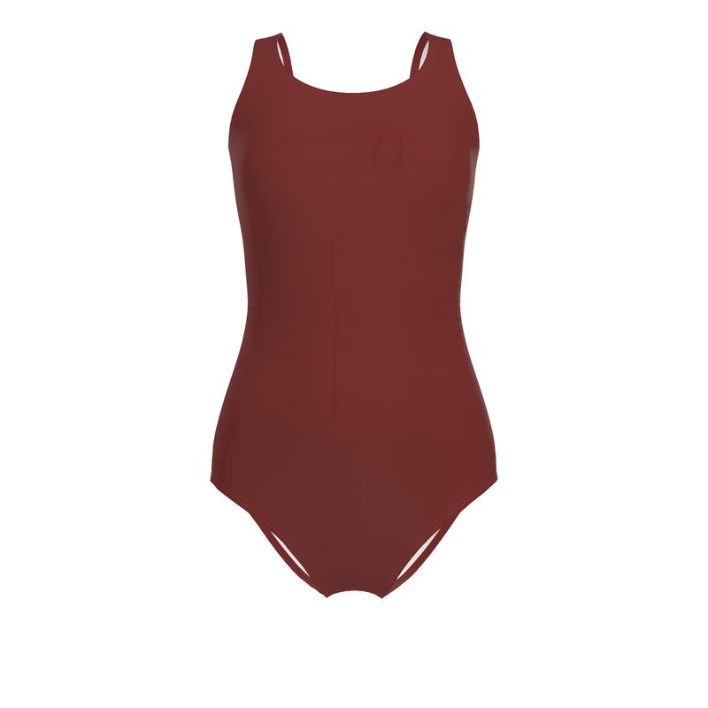 Dark Red Swimsuit