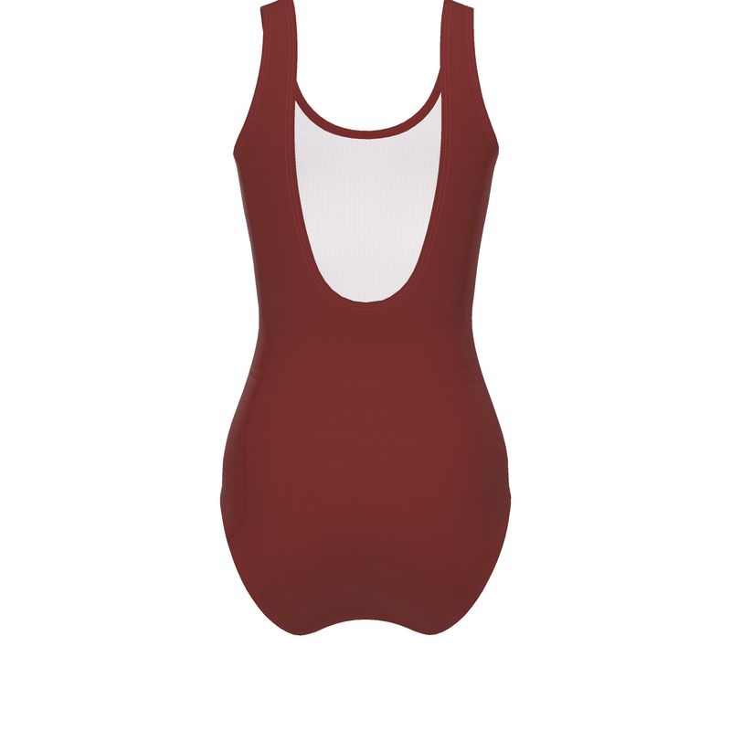 Dark Red Swimsuit