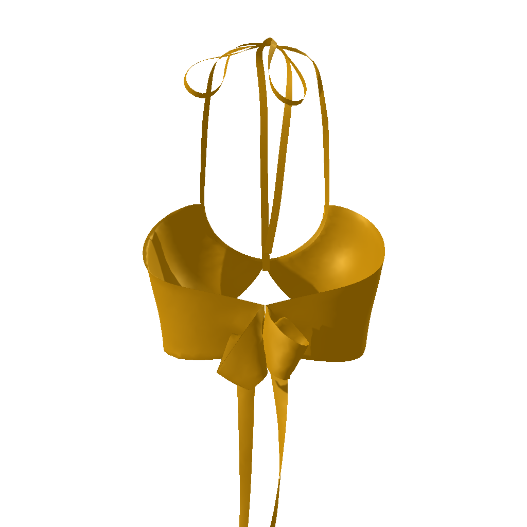 Yellow Gold Halter