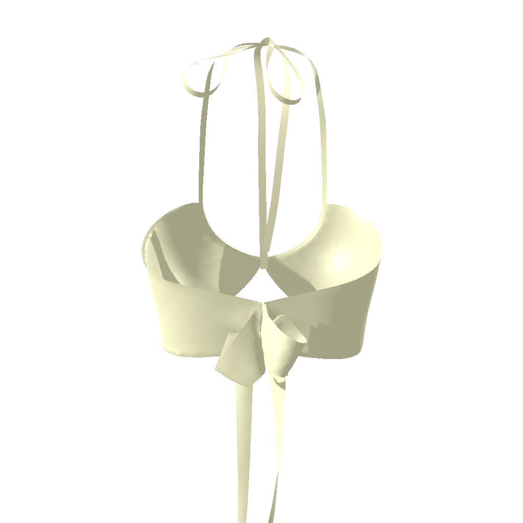 Cream Halter