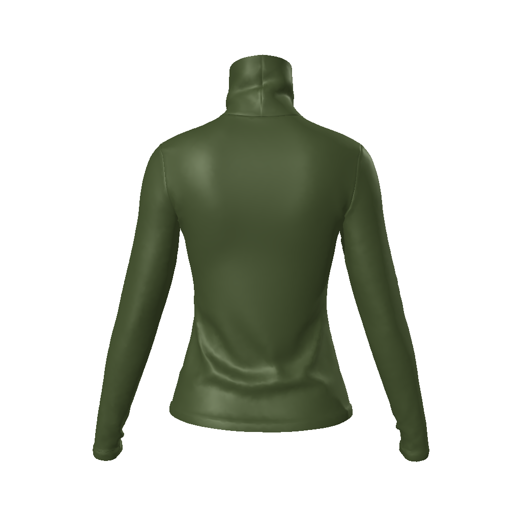 Deep Olive Turtleneck