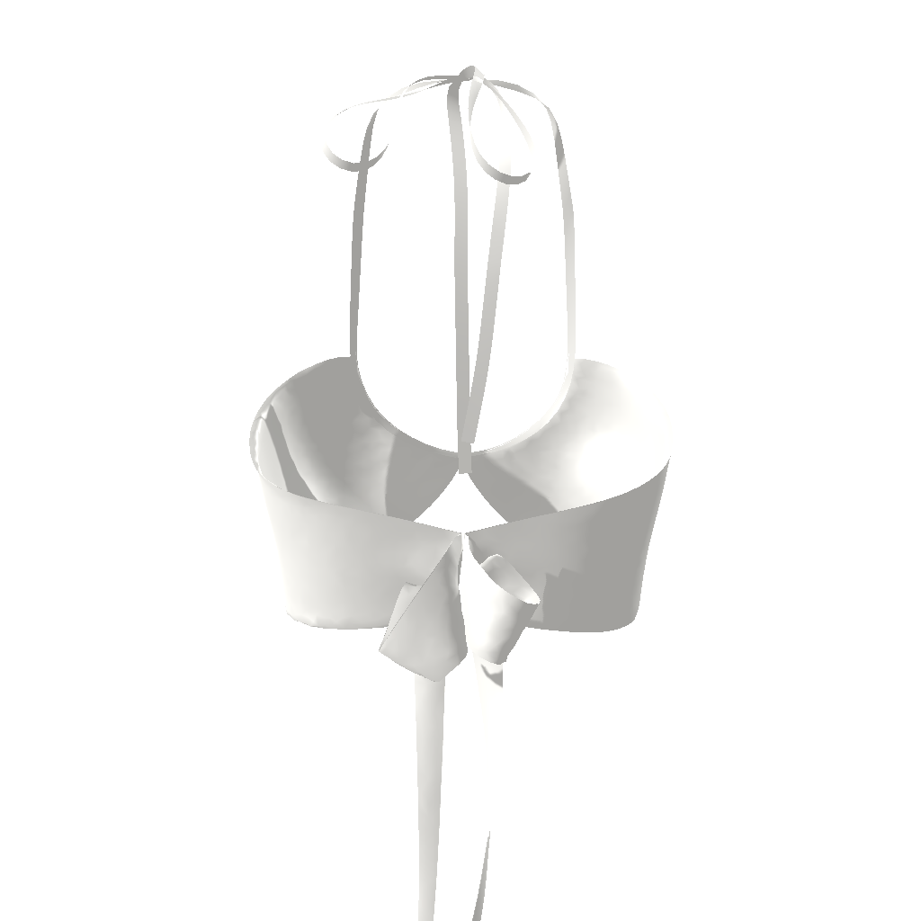 Soft White Halter