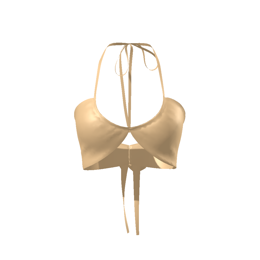 Deep Peach Halter