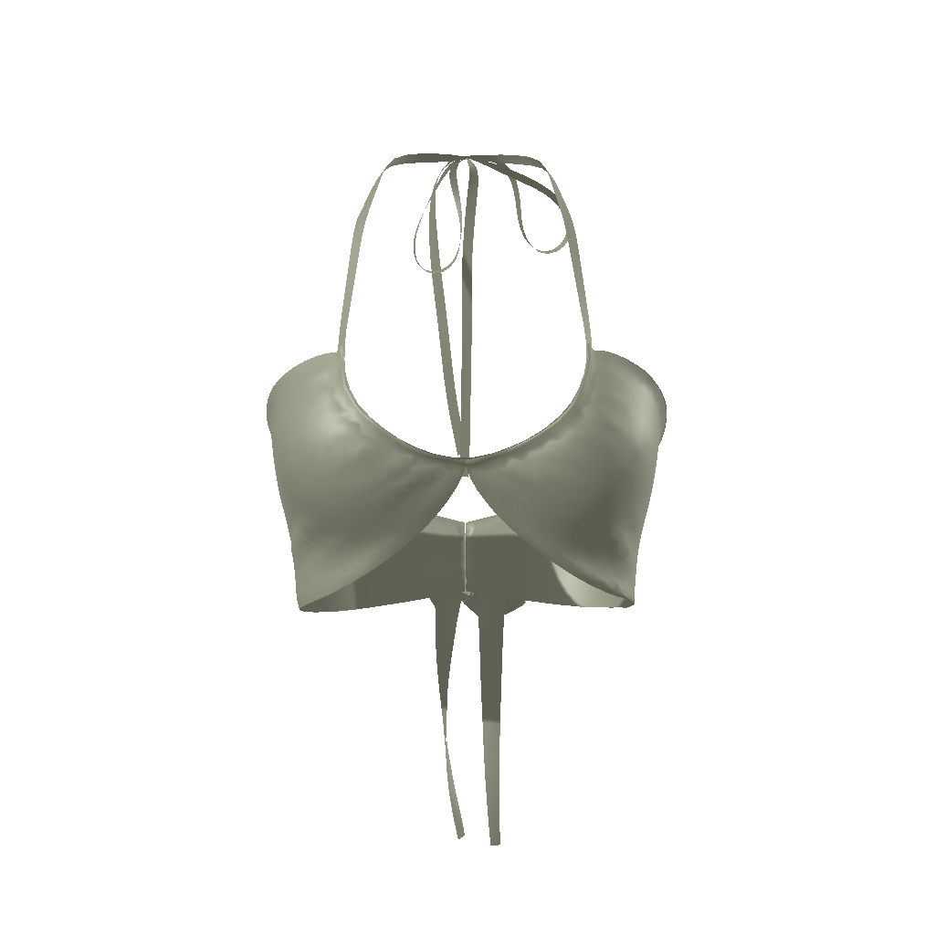 Grey Green Halter