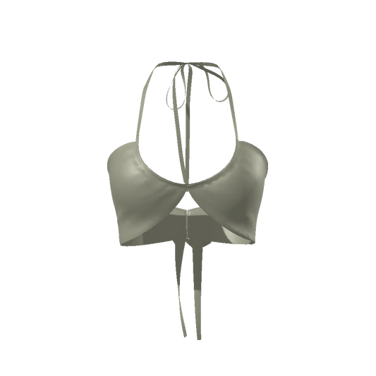 Grey Green Halter