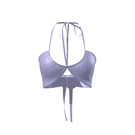 Wistful Deep Periwinkle Halter