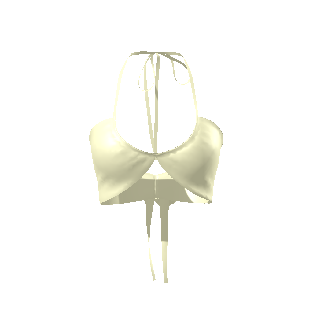 Cream Halter