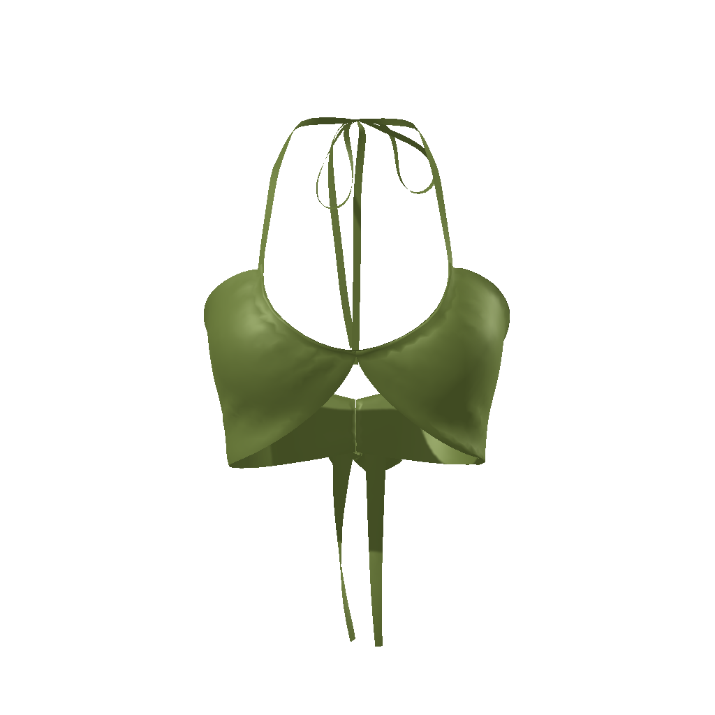 Olive Moss Boss Halter