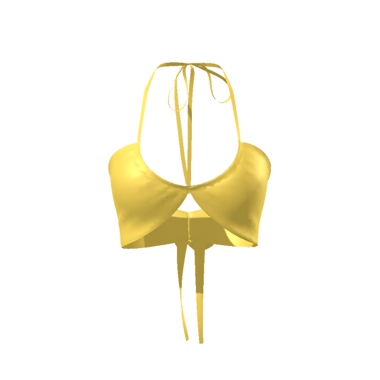 Mustard Yellow Halter