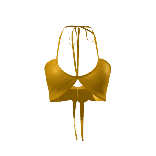 Yellow Gold Halter