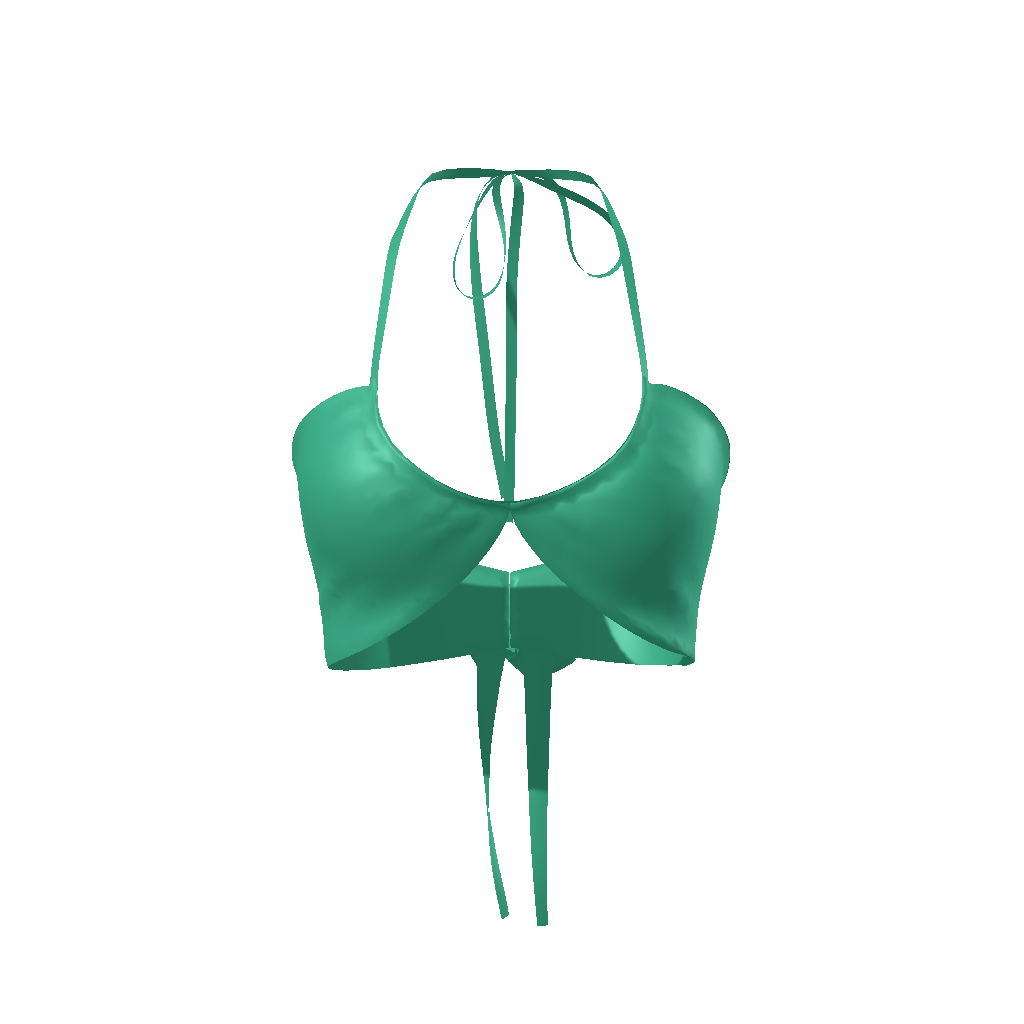 Mint Green Jelly Halter