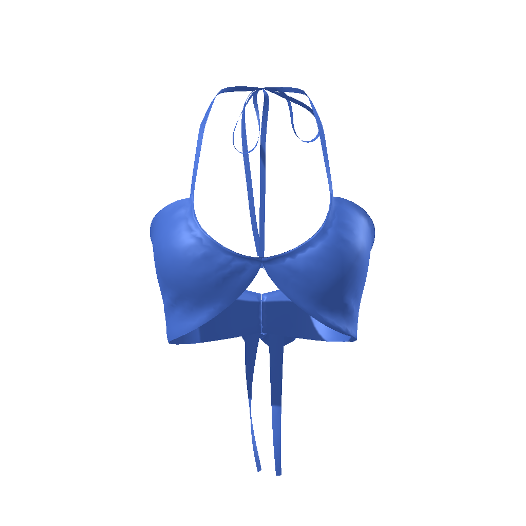 Han Blue Halter