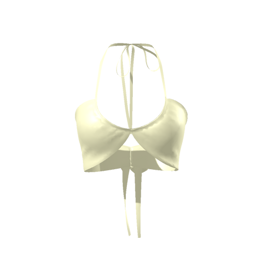 Cream Halter